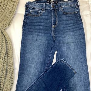 Hollister high rise super skinny